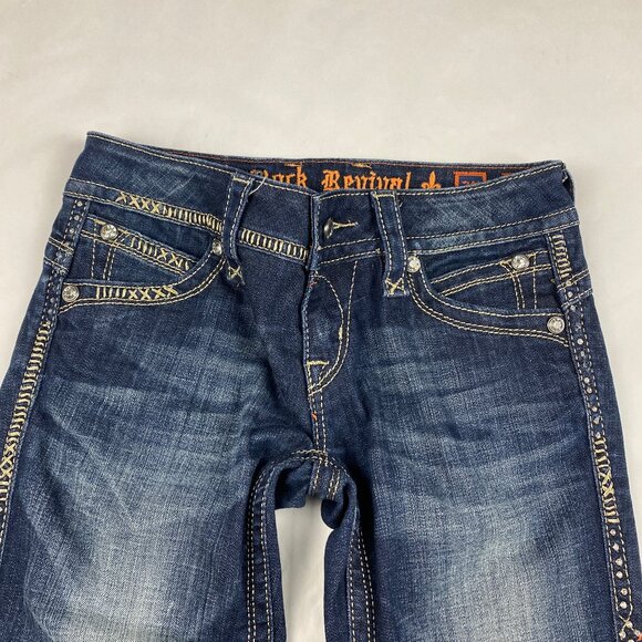 Rock Revival Women's Jeans Size 27 Gwen Boot - Hemmed - Picture 3 of 16